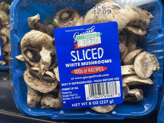 Rotten mushrooms.