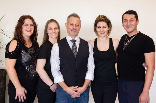 Meet Dr. Scott Smith & some of our massage therapists!