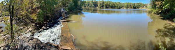 Pano of falls and water