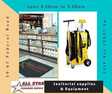 complete Janitorial Supplies and Equipment