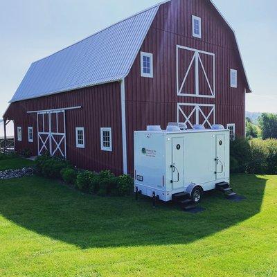 Premium Restroom Trailer