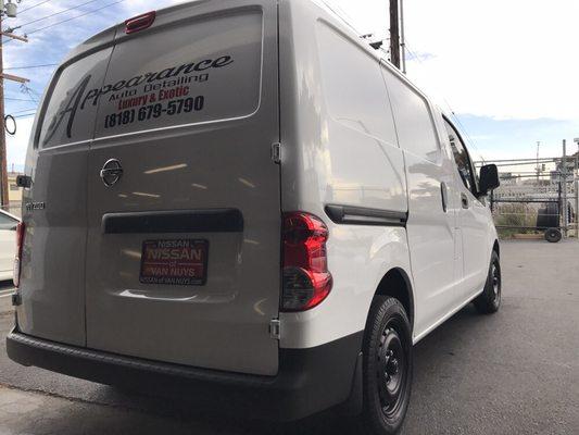 Detailing Van