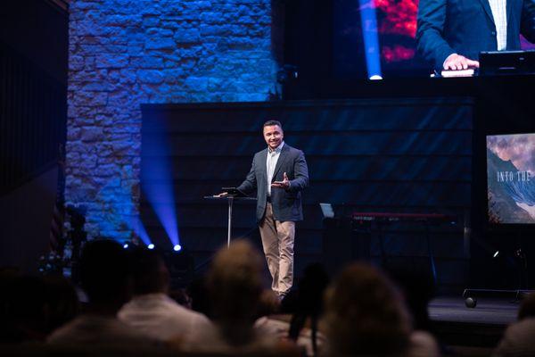 Each week, Pastor Carl Toti brings a biblical message to the congregation.