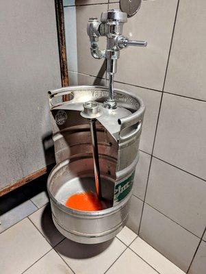 Urinal Keg