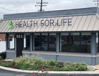 Interior of Health For Life Baltimore Medical Marijuana Dispensary.