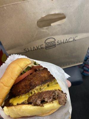 Shack Stack burger