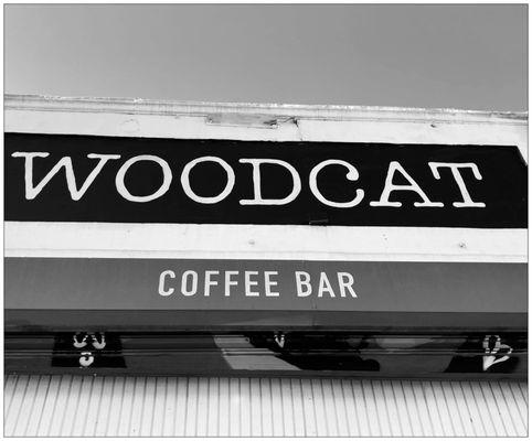 Welcome to WOODCAT COFFEE BAR.  #BritAccent #SilverLake #LA