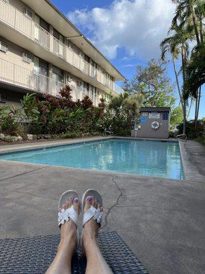 Poolside