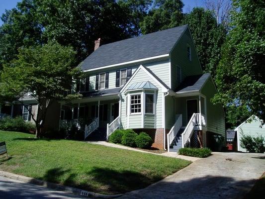 This home features a 25-year, 3-tab shingle.