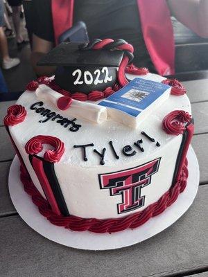 TTU GRADUATION CAKE