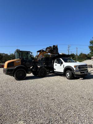 Loader with Delivery Truck