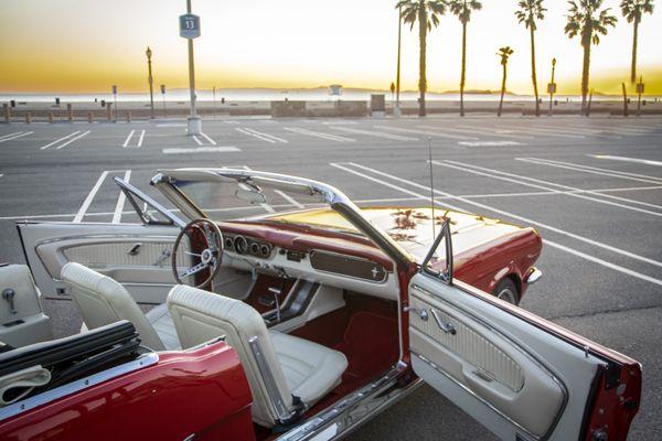 Sunset is calling you to take a drive! Why not do it in a Classic!