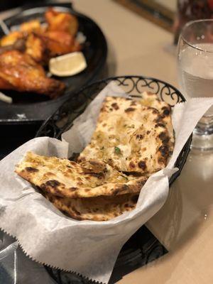 Garlic naan