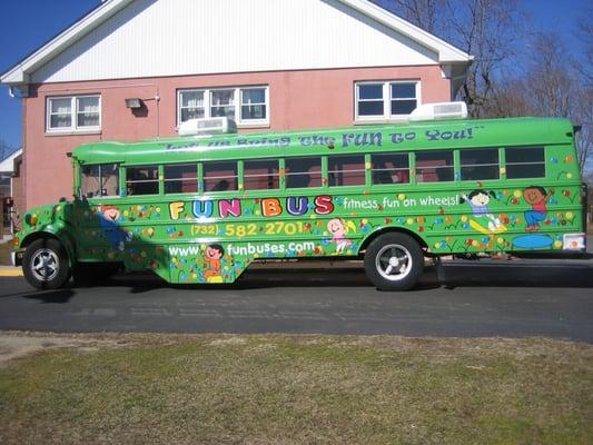 It's always fun when the Fun Bus visits our school!