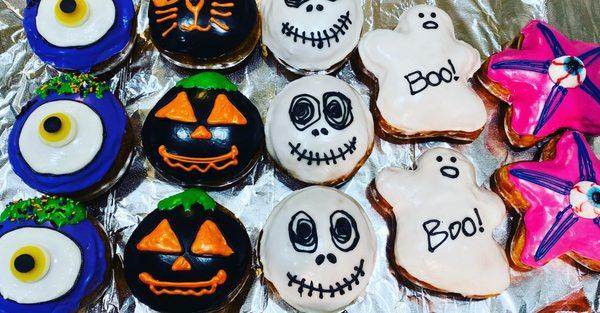 Halloween donuts