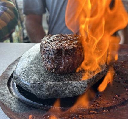 Hot rock filet