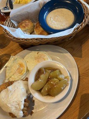 Grandpa's Country Fried Breakfast