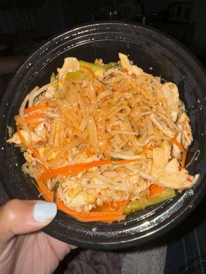 Chicken pad Thai