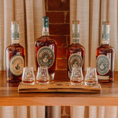 Enjoy the rye flight at Michter's The Bar at Fort Nelson.