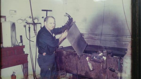 If you walked in Benton Road Auto Repair in 1955, you would meet this handsome gentleman, Bill Scotto (founder of Benton Road...