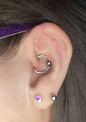 Daith piercing