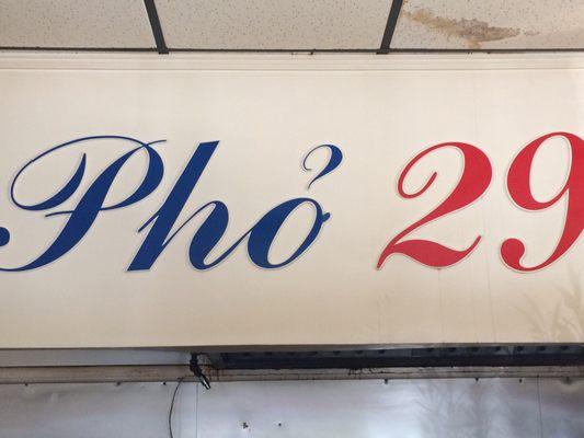 Pho 29!