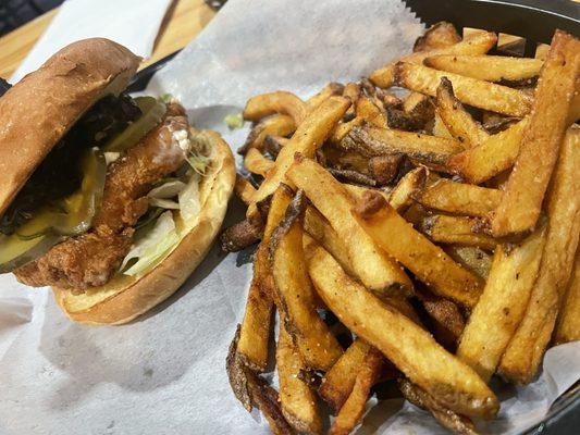 The Crispy Chicken Sandwich & Fries