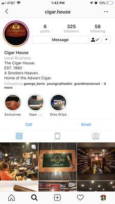 @cigar.house follow on Instagram