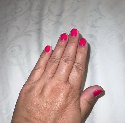 Gel manicure