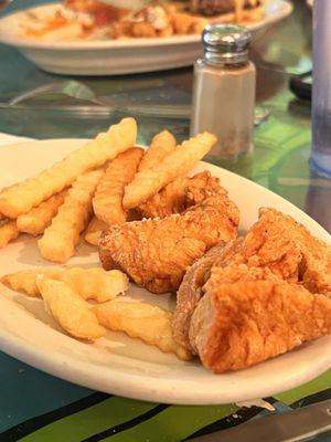 Handbreaded kids chicken tenders