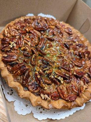 Bourbon Pecan Pie. $29.00.