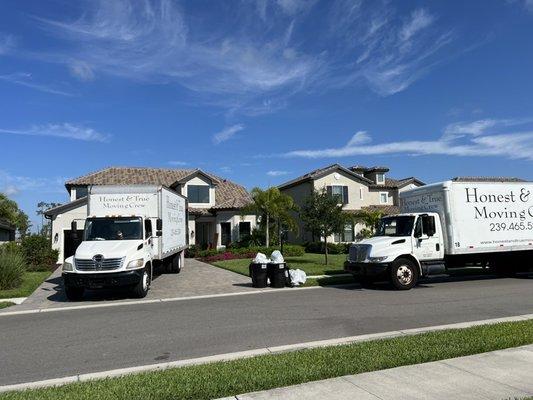 Moving day, and I could not have been happier with Joseph and the crew at Honest & True