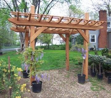 Custom built Arbor