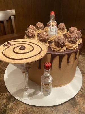 Espresso martini cake!