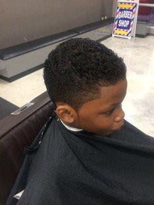 Kid haircut