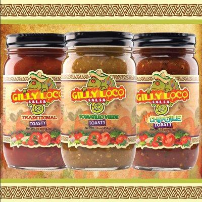 Gilly Loco Three Amigos Salsa Gift Pack.