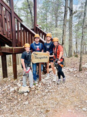 Zipline fun