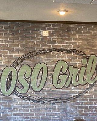 Oso grill wall