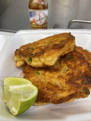 Conch Fritters, not Conch Balls... Conch Fritters were great!