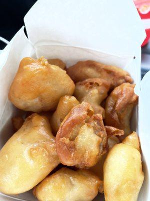 This is basically the Chinese version of chicken nuggets  Seriously! Why go to McDonald's if you want Quality and Yummo!!