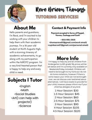 Thomas Tutoring Services