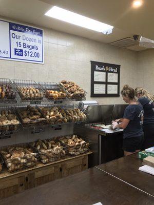 Bagel selection