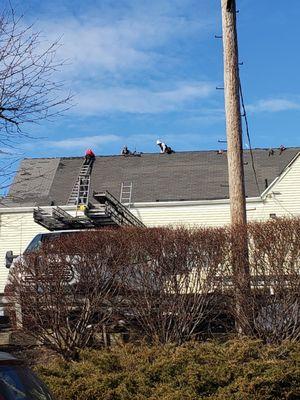 1.7.21 New roof being installed today.