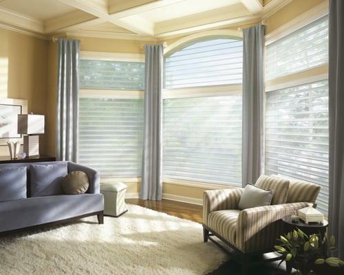 Silhouette Sheer Shades available at Apex Décor Group Seattle