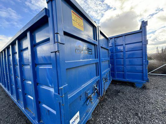 40YD DUMPSTERS AVAILABLE!