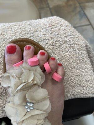 Regular pedicure