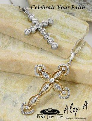 Celebrate you Faith with the perfect expression from Marlow's Fine Jewelry