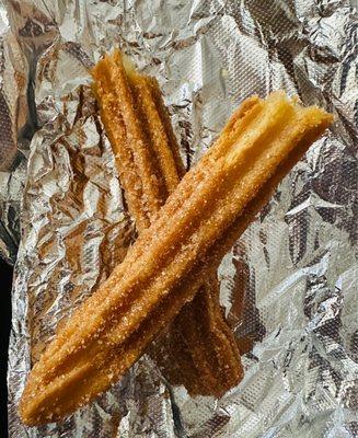 Churros (cut in half)!!