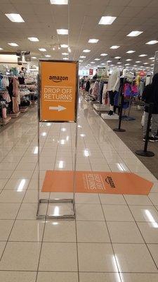 Amazon drop off center