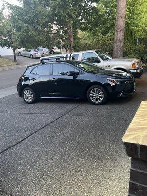 Tinted my 2025 Corolla Hatchback